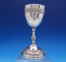 Aztec Rose by Unknown Mexican Sterling Silver Chalice 7 5/8&quot; x 4&quot; (#7671) - £396.53 GBP