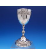 Aztec Rose by Unknown Mexican Sterling Silver Chalice 7 5/8&quot; x 4&quot; (#7671) - $503.91