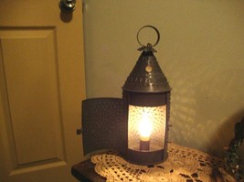 Revere Lantern Light in Kettle Black Tin - 15 inch image 4