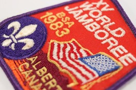 Vintage 1983 World Jamboree XV Alberta Canada Boy Scouts America Camp Patch - £9.26 GBP