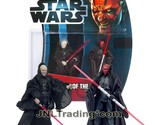 Yr 2012 Star Wars Movie Heroes EMERGENCE OF THE SITH Darth Sidious &amp; Dar... - £39.95 GBP