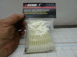 Echo 215712 Maxi Cut Blades with Washers 12 Pack   OEM NOS - $16.43