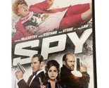 Spy DVD With Case Comedy Melissa McCarthy Jason Stratham Jude Law - $6.48