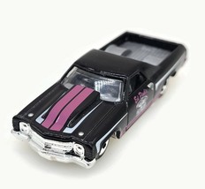 2009 Hot Wheels Mattel 1971 El Camino Black And Purple Car - $9.49