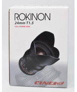 ROKINON Cine DS 24mm T1.5 AS IF UMC for Sony E - $376.53 CAD