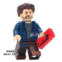Baron Helmut Zemo Minifigures Marvel Captain America Single Sale Block - £2.23 GBP