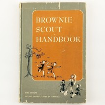Brownie Scout Handbook Vintage 1952  Girl Scouts of America Hardcover Guide Book