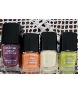 Four (4) Cover Girl Nail Gloss ~ 75/3078/3085/3203 ~ Various Polish Colo... - $28.06 CAD