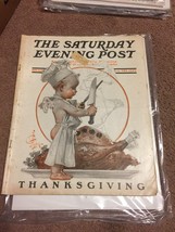 Saturday Post Leyendecker Thanksgiving November 13 1909 - £77.52 GBP