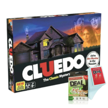 CLUEDO Board Game The Classic Mystery Solve The Murder in The Mansion Ca... - £46.81 GBP