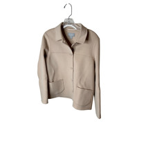 Pure Collection cropped wool coat -small - $80.00