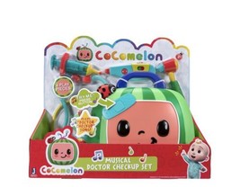 Cocomelon Musical Doctor Checkup Set Case 4 Play Pieces With Sound &amp; Dr Song-NIB - £17.25 GBP