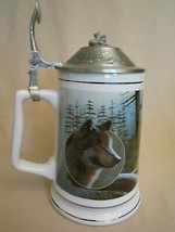 Timber WOLF STEIN First Outing by Kevin Daniel TANKARD Longton Crown - $28.98