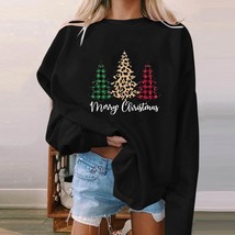 Fleece Sweatshirts Women Christmas Womens Long Sleeve Solid Sweatshirts Casual C - £69.24 GBP