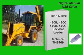 John Deere 410B 410C 510B 510C Backhoe Loader Repair Technical Manual See Desc. - £18.95 GBP