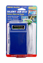 Penn-Plax Silent Air B10 Battery Aquarium Air Pump Blue 1ea - £37.73 GBP
