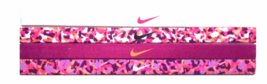 NEW Nike Girl`s Assorted All Sports Headbands 4 Pack Multi-Color #29 - £13.95 GBP