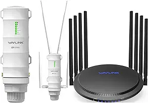 Outdoor WiFi Extender and WiFi Router Bundle - £178.07 GBP