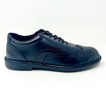 Hytest Wing Tip Oxford Steel Toe Black Mens Size 6 Work Sneakers 3E K05040 - £7.92 GBP