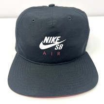 Nike SB Air Men’s Skateboarding Hat Cap Black Zipper Back Nike Pro Skate... - $29.65