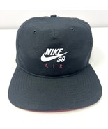 Nike SB Air Men’s Skateboarding Hat Cap Black Zipper Back Nike Pro Skate... - $29.65