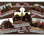 Multiview Colonial Buildings Annapolis Maryland MD UNP DB Postcard Y1 - $5.89