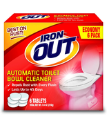 Iron OUT Automatic Toilet Bowl Cleaner, Repel Rust and Hard Water Stains... - £12.34 GBP