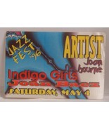 JOAN OSBOURNE / INDIGO GIRLS / JOAN BAEZ - ORIGINAL CLOTH BACKSTAGE PASS... - $12.00