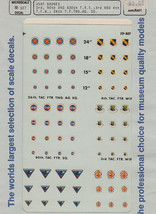 1/72 MicroScale Decals USAF Badges TAC FTR SQ/WING 72-327 - £13.99 GBP