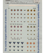 1/72 MicroScale Decals USAF Badges TAC FTR SQ/WING 72-327 - £14.46 GBP