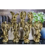 Bronzed Byzantine Orthodox Catholic Church Seven Archangels Statue Set 4... - $1,363.91 MXN