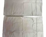 Wamsutta Dream Zone Standard GRAY 100% Pima Cotton Pillowcases Set of 2 - $24.99