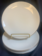 4 Vintage 1960&#39;s Johann Haviland China &quot;Wedding Ring&quot; Salad Plates - £13.78 GBP