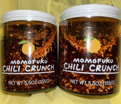 2 Jars Of Momofuku Chili Crunch, 5.5 oz. (155 g) Each NEW &amp; Sealed FreeS... - $33.00