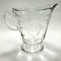 Fostoria Navarre Creamer 4in Clear 6oz Shape 2440 Etch 327 - $15.75