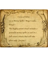 7x 7x Money Spells ! Mega Combo Ritual ! - $2.99