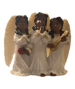 Ganz African American Angels Christmas Stocking Holder Hanger 4 1/2&quot; - £19.53 GBP