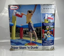 Little Tikes Super Slam &#39;n Dunk Bounce House Inflatable Basketball Hoop - £90.16 GBP