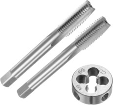 Uxcell 3Pcs Metric Hand Tap And Die Set, M9 X 1.25 Taper/Plug Thread Taps &amp; - $30.96