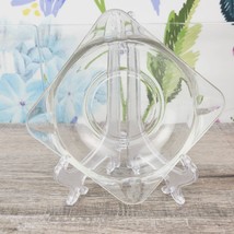 Duralex Saint Gobain Clear Glass Ashtray 4.75&quot; Square Made in France - £7.61 GBP