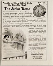 1910 Print Ad The Junior Tattoo Miniature Alarm Clock New Haven,Connecticut - £11.99 GBP