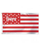 Nebraska Cornhuskers Flag 3x5 Deluxe Stars and Stripes - €74,62 EUR