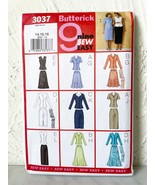 Butterick 9 Easy Fitted Tops Skirts Scarf Sewing Pattern 3037 Misses 14-... - €8,06 EUR
