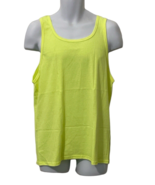 Fruit of the Loom Men&#39;s Tank Top Size M Safety Green - £13.03 GBP