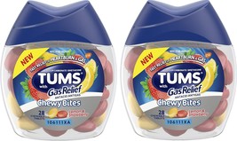 Tums, Chewy Bites + Gas Relief, 28 Count (Pack of 2) - £30.25 GBP