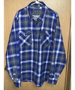 Dixxon “Damen Ave” flannel Size 2x Blue Plaid - $78.12 CAD