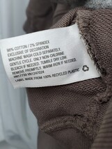  JOYLAB  Women's  XS French Terry Acid Wash Crewneck Pullover In Color-Iron image 5