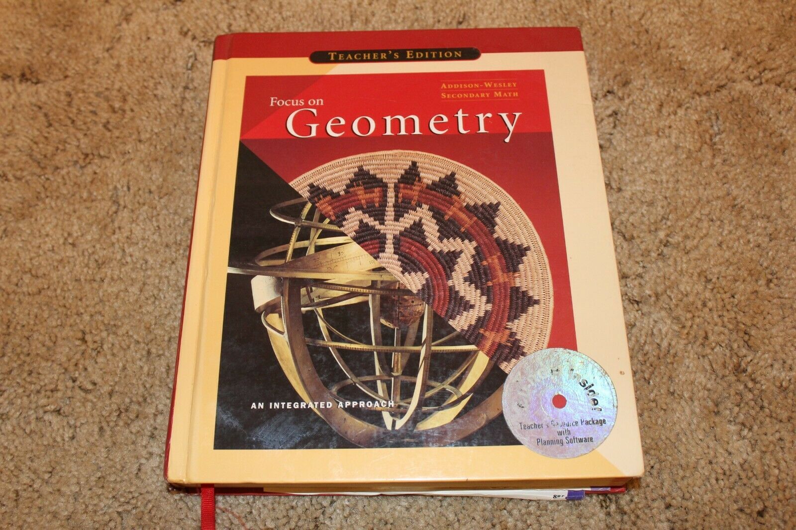 Addison-Wesley Secondary Math : Geometry ( Hardcover, Teacher&#39;s edition) - $49.45