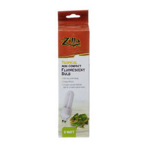 Zilla Mini Compact Fluorescent Tropical Reptile Bulb - 6 Watt UVB/UVA Light for - £17.50 GBP