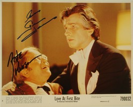 Love At First Bite Cast Signed Photo x2 - George Hamilton, Arte Johnson w/COA - £182.03 GBP